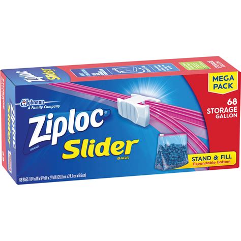 Ziploc Gallon Slider (68ct) - Ready-Set-Start