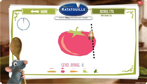 Ratatouille: Choppity Chop! - Play Online on Flash Museum 🕹️