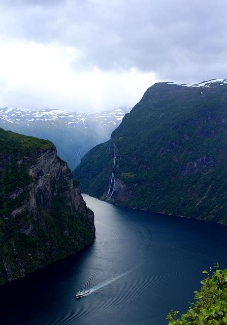 Geiranger Fjord Panorama The Seven - Free photo on Pixabay - Pixabay