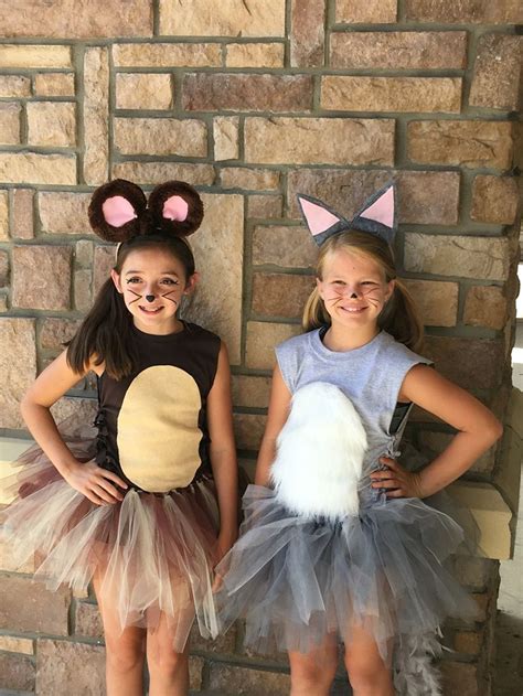 Tom and Jerry diy costume, cheer camp, Tu-Tu | Halloween costumes ...