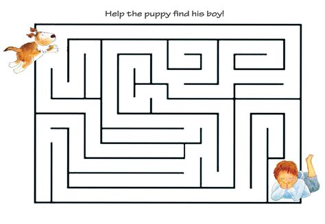 Printable Maze Puzzles