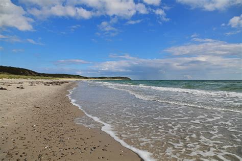 Anholt Island Denmark The Southern Beach Stock Photo - Download Image ...