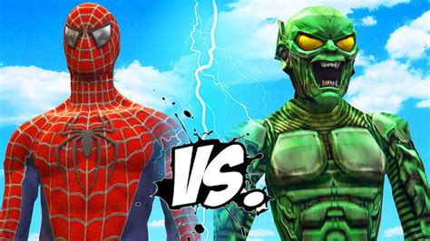 Spider-Man vs Green Goblin - Epic Superheroes Battle - YouTube