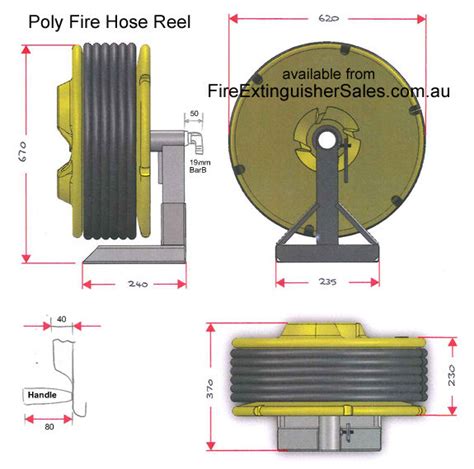 Windup Fire fighting Hose Reel