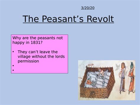 The Peasants Revolt with literacy focus | Teaching Resources