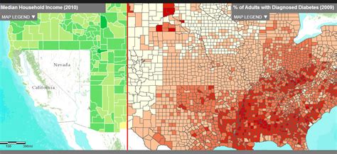 Mapping Diabetes by Economic Status | GISetc