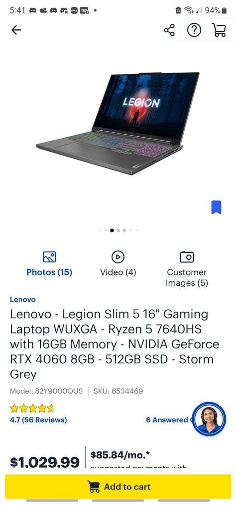 Lenovo legion slim 5 : r/LenovoLegion