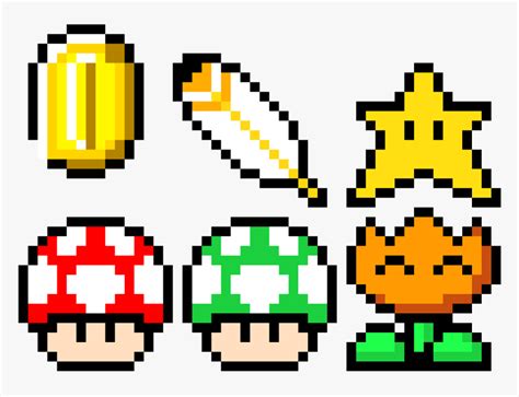 Super Mario World Power Up Sprites Pixel Art Maker | The Best Porn Website