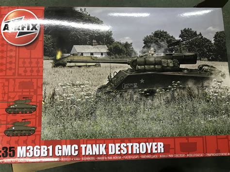 Airfix M36b1 GMC TANK Destroyer Tank 1/35 - Etsy