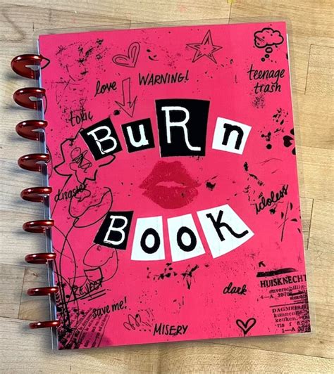 Mean Girls Burn Book Cover