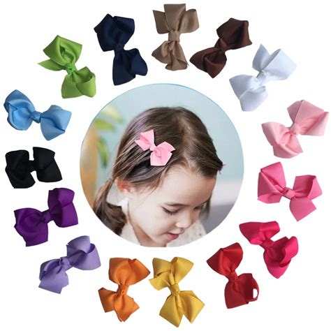 Kids Headbands Hair Clips Boutique Hair Bows Girls Kids Children Small ...