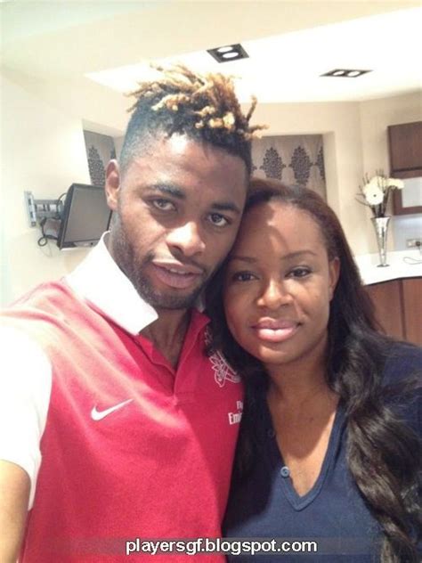 Cameroonian footballer Alex Song and his Wife Olivia (Photo) - playersGF.com