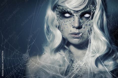 Beautiful Ghost Woman Stock Photo | Adobe Stock