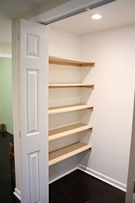 Closet Organization Shelves DIY - Bower Power | Diy closet shelves, Bedroom closet shelves, Wood ...