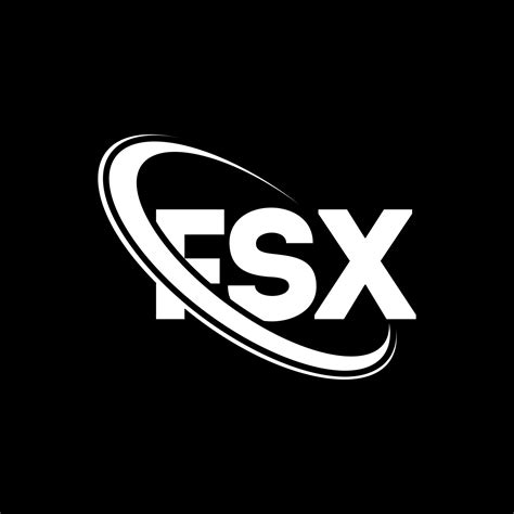 logotipo de fsx. letra fx. diseño del logotipo de la letra fsx. logotipo de iniciales fsx ...