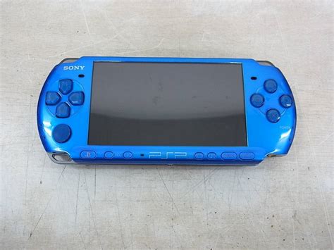 PSP Playstation Portable Vibrant Blue PSP-3000 VB Only Console Used | eBay