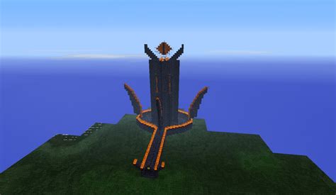 My rendition of Sauron's Tower Minecraft Project