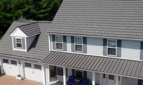 Houses Charcoal Gray Metal Roofs - Home Building Plans | #142627