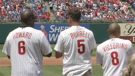 Phillies 2008 World Series championship team honored before game - 6abc Philadelphia