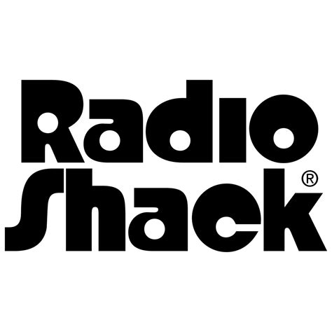 Radio Shack Logo Black and White – Brands Logos