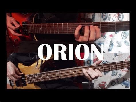 Metallica - Orion, guitar + bass cover : r/GuitarCovers