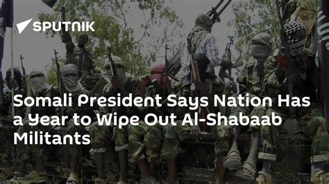 Somali President Says Nation Has a Year to Wipe Out Al-Shabaab ...