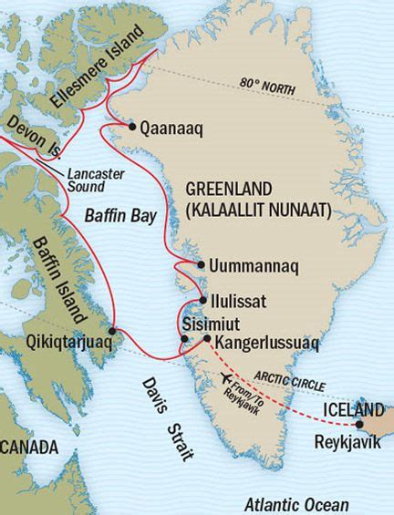 Exploring Greenland, Ellesmere Island Travel, Greenland Cruise | Island travel, Ellesmere island ...