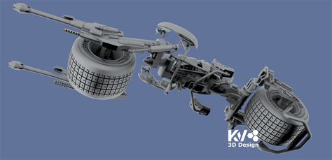 KV-Batpod 3D model 3D printable | CGTrader