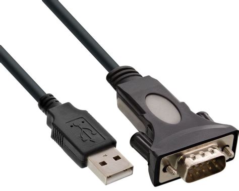 USB-Adapter an seriell 9pol. SUB-D (USB 2.0) mit 25cm Kabel - Lauscha Wiegand