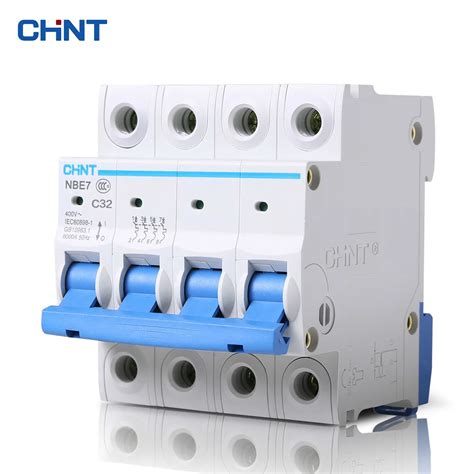 CHINT Air Switch NBE7 4P 32A Miniature Circuit Breaker Air Switch Air Protector-in Circuit ...