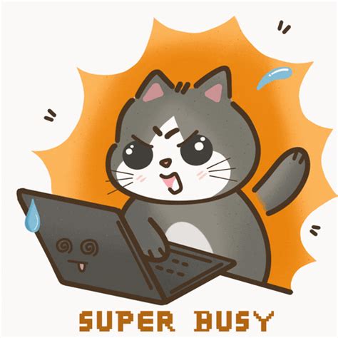 Cat Working GIF - Find & Share on GIPHY