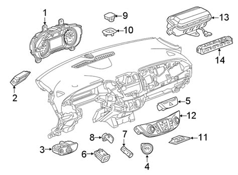 Chevrolet Malibu Control. HVAC. Module - 84579083 | Stingray Chevrolet, Plant City FL