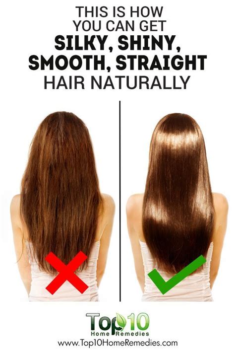 Tips For Silky Shiny Straight Hair