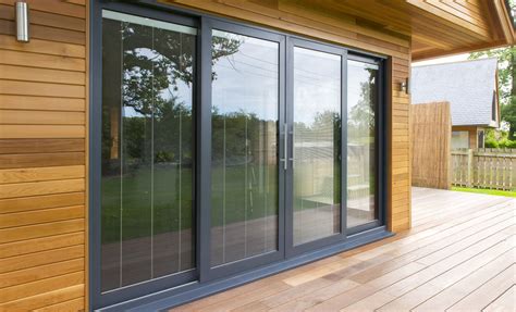 6ft Anthracite Grey uPVC Sliding Patio Doors | Flying Doors