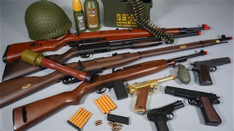 WW2 Toy Gun - US ARMY - German Army - Soviet Army - M1 Carbine - Mosin ...