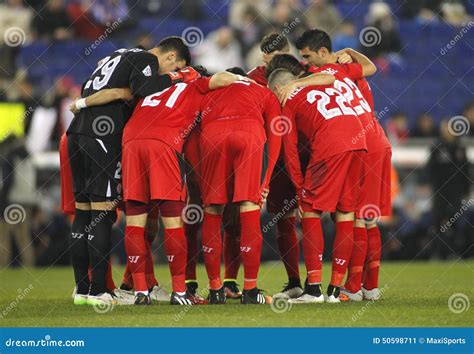 Sevilla FC Players Editorial Photo - Image: 50598711