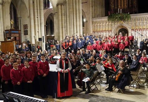 Christmas service at York Minster – Archbishop Holgate's School