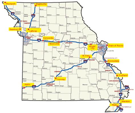 Roadside MO Rest Stops | Maps | Facility | Missouri Rest Areas