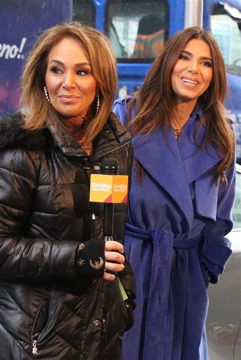 ROSANNA SCOTTO and ROSELYN SANCHEZ on the Set of Good Day New York in New York 12/16/2022 ...