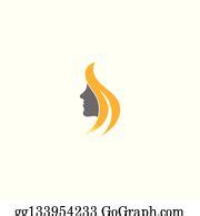 900+ Royalty Free Woman Face Silhouette Character Illustration Vectors - GoGraph