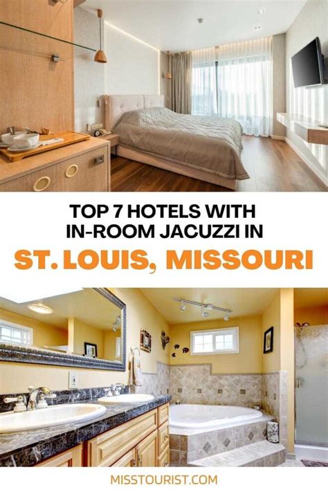 7 TOP Jacuzzi Suites in St. Louis | with Spas & Heated Pools