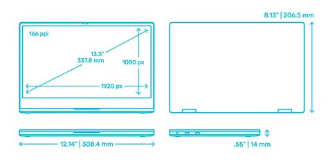 Samsung Laptops Dimensions & Drawings | Dimensions.com