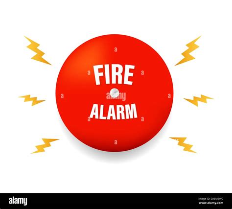 Fire alarm system. Fire equipment. Vector illustration Stock Vector Image & Art - Alamy