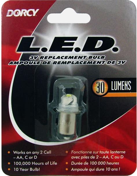 Buy the Dorcy Int'l 41-1643 Replacement LED Bulb ~ 3 volt | Hardware World