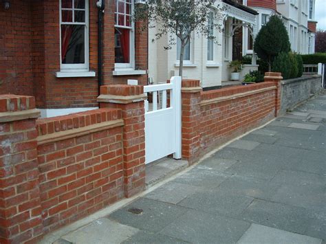 Build a perimeter wall for front yard and install gate - Bricklaying job in Palmers Green, North ...