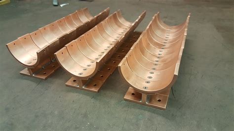 Torres 2 Copper Downspout Brackets Round Two - The New CopperShoppe.com