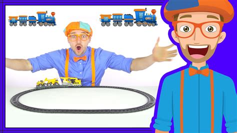 Trains for Children by Blippi | The Train Song - YouTube