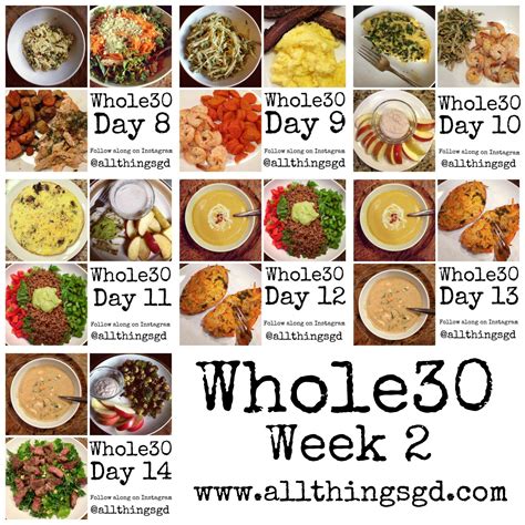 Whole30: Week 2 - All Things G&D