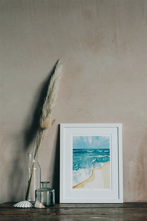 ‘High Tide’ Sea At High Tide Limited Edition Fine Art Print – Slow Sunday Uk