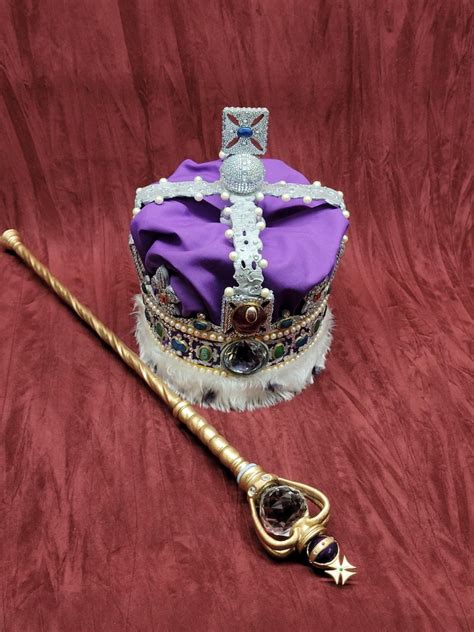 Queen Elizabeth Crown Replica State Imperial Crown 1:1 Scale - Etsy